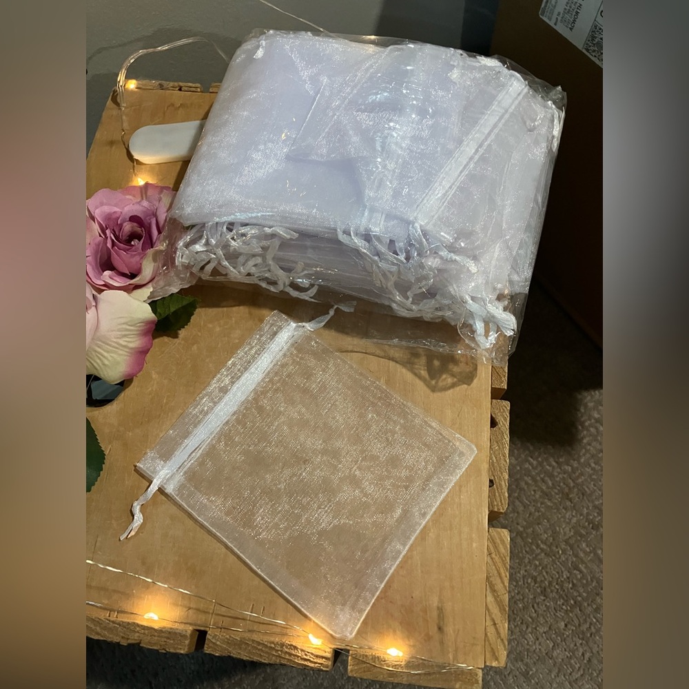 New Organza Favor Bags 68 count